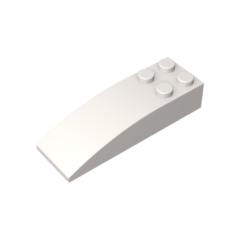 Gobricks,Brick Curved 6 x 2,44126,52214