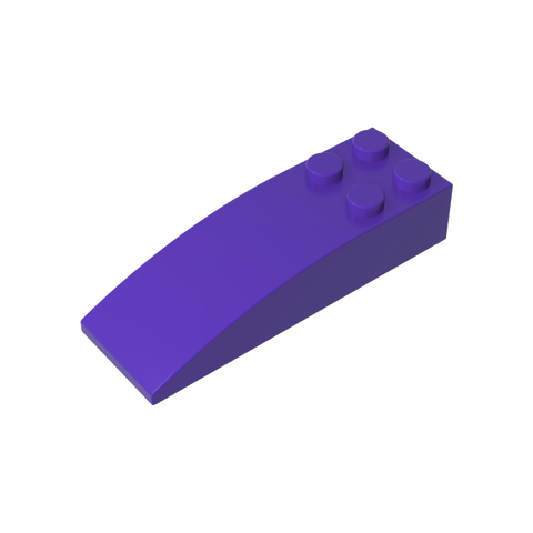 Gobricks,Brick Curved 6 x 2,44126,52214