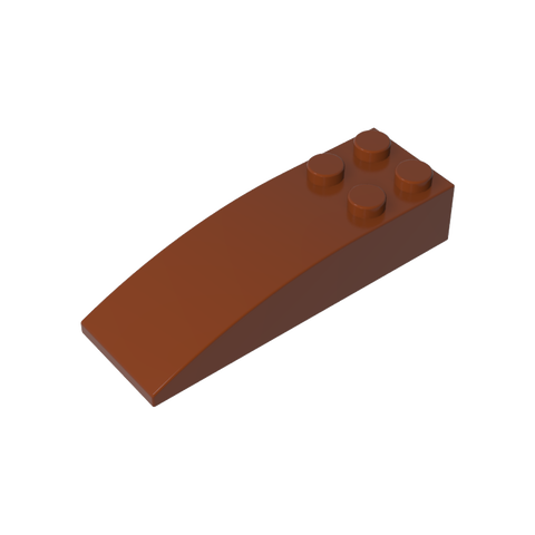 Gobricks,Brick Curved 6 x 2,44126,52214