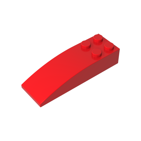 Gobricks,Brick Curved 6 x 2,44126,52214