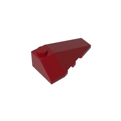 Gobricks,Wedge Sloped 4 x 2 Triple Right,43711