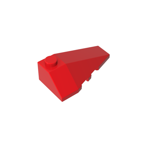 Gobricks,Wedge Sloped 4 x 2 Triple Right,43711