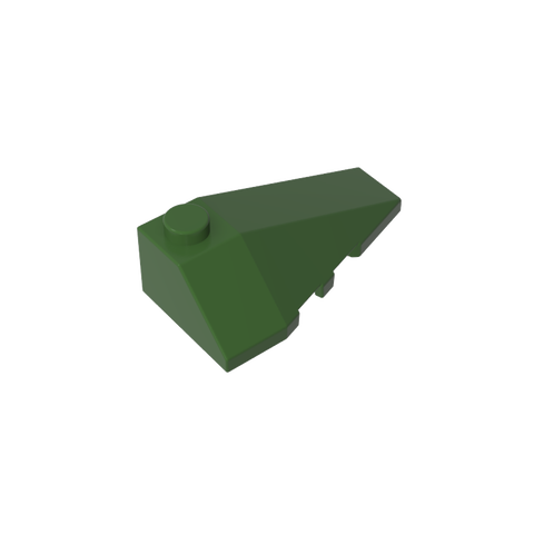Gobricks,Wedge Sloped 4 x 2 Triple Right,43711