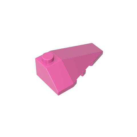 Gobricks,Wedge Sloped 4 x 2 Triple Right,43711
