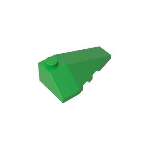 Gobricks,Wedge Sloped 4 x 2 Triple Right,43711