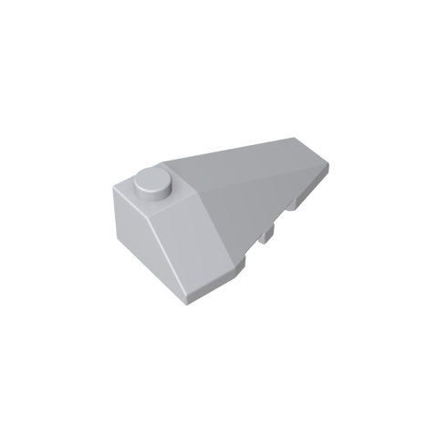 Gobricks,Wedge Sloped 4 x 2 Triple Right,43711