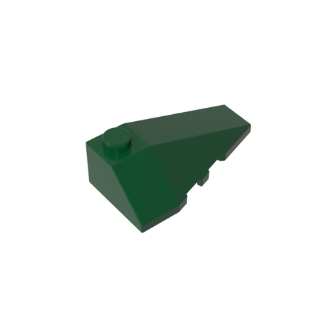 Gobricks,Wedge Sloped 4 x 2 Triple Right,43711