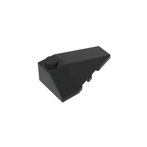 Gobricks,Wedge Sloped 4 x 2 Triple Right,43711