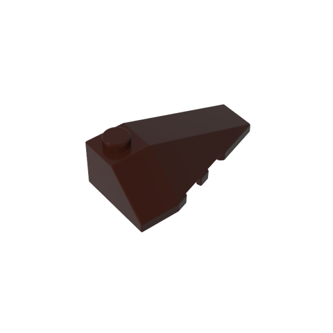 Gobricks,Wedge Sloped 4 x 2 Triple Right,43711