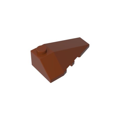Gobricks,Wedge Sloped 4 x 2 Triple Right,43711
