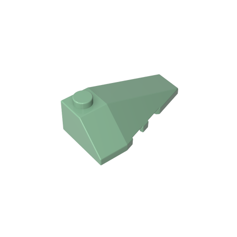 Gobricks,Wedge Sloped 4 x 2 Triple Right,43711