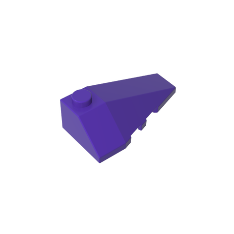 Gobricks,Wedge Sloped 4 x 2 Triple Right,43711