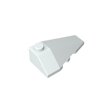 Gobricks,Wedge Sloped 4 x 2 Triple Right,43711