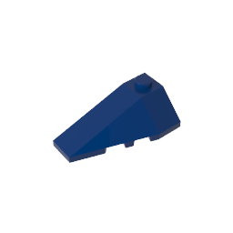 Gobricks,Wedge Sloped 4 x 2 Triple Left,43710