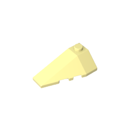 Gobricks,Wedge Sloped 4 x 2 Triple Left,43710