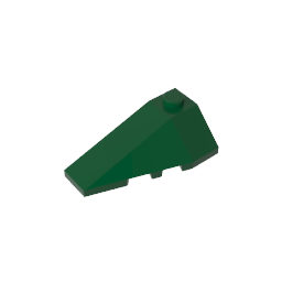 Gobricks,Wedge Sloped 4 x 2 Triple Left,43710