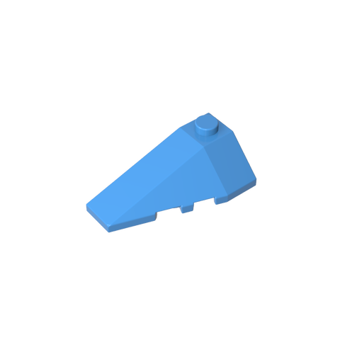 Gobricks,Wedge Sloped 4 x 2 Triple Left,43710