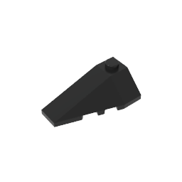 Gobricks,Wedge Sloped 4 x 2 Triple Left,43710