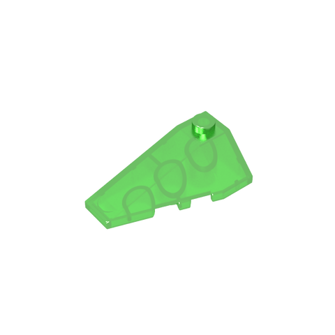 Gobricks,Wedge Sloped 4 x 2 Triple Left,43710