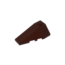 Gobricks,Wedge Sloped 4 x 2 Triple Left,43710