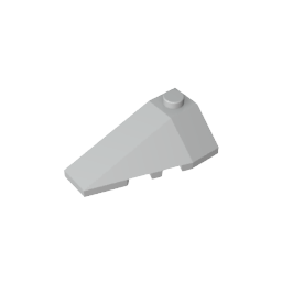 Gobricks,Wedge Sloped 4 x 2 Triple Left,43710