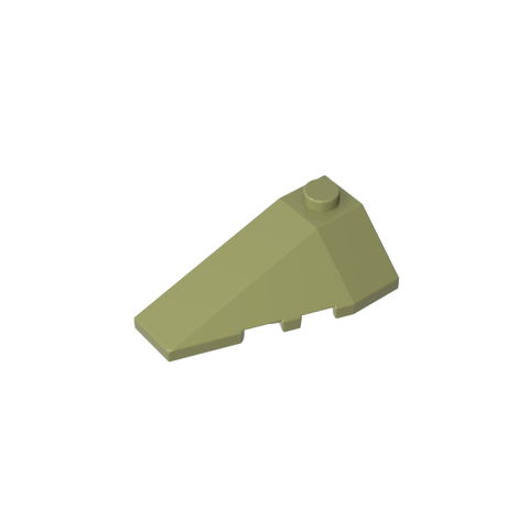 Gobricks,Wedge Sloped 4 x 2 Triple Left,43710