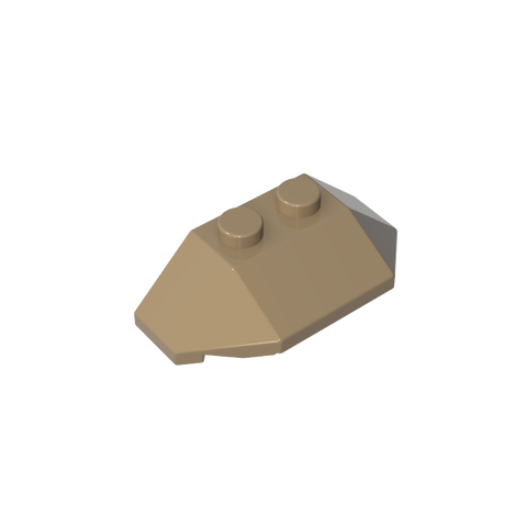 Gobricks,Wedge Sloped 45° 2 x 4 Triple,47759