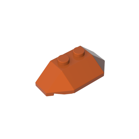 Gobricks,Wedge Sloped 45° 2 x 4 Triple,47759