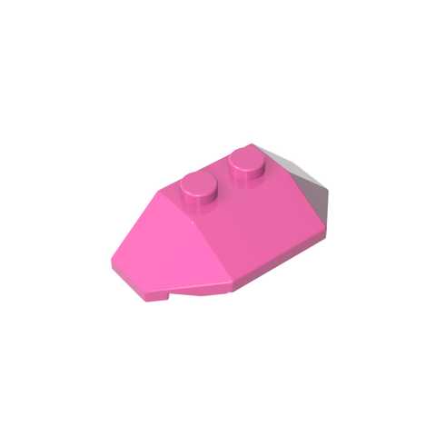 Gobricks,Wedge Sloped 45° 2 x 4 Triple,47759