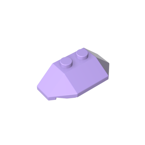 Gobricks,Wedge Sloped 45° 2 x 4 Triple,47759