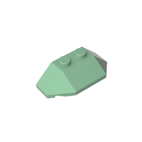 Gobricks,Wedge Sloped 45° 2 x 4 Triple,47759