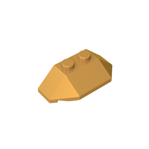 Gobricks,Wedge Sloped 45° 2 x 4 Triple,47759