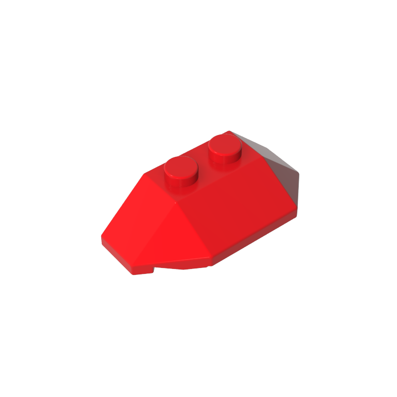 Gobricks,Wedge Sloped 45° 2 x 4 Triple,47759