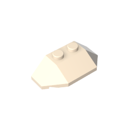 Wedge Sloped 45° 2 x 4 Triple,47759