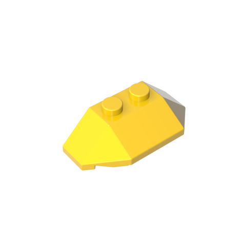 Gobricks,Wedge Sloped 45° 2 x 4 Triple,47759