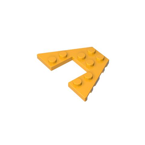 Gobricks,Wedge Plate 4 x 6,47407,29172