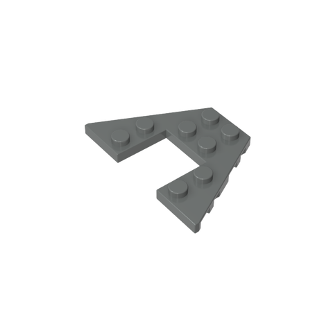 Gobricks,Wedge Plate 4 x 6,47407,29172