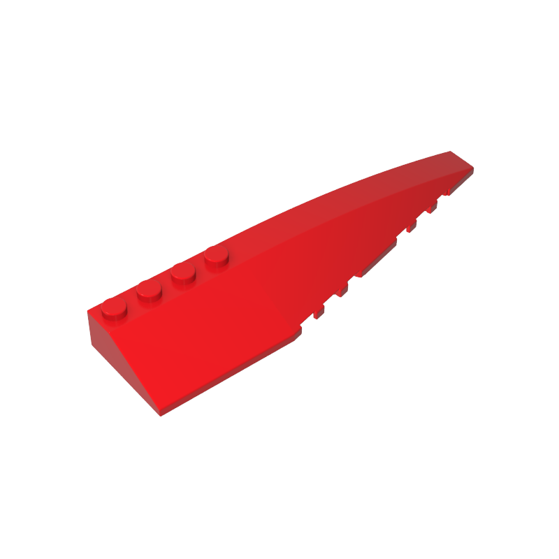 Gobricks,Wedge Curved 12 x 3 Right,42060