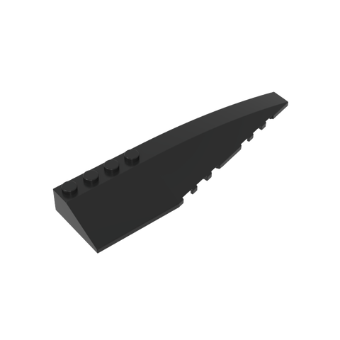 Gobricks,Wedge Curved 12 x 3 Right,42060
