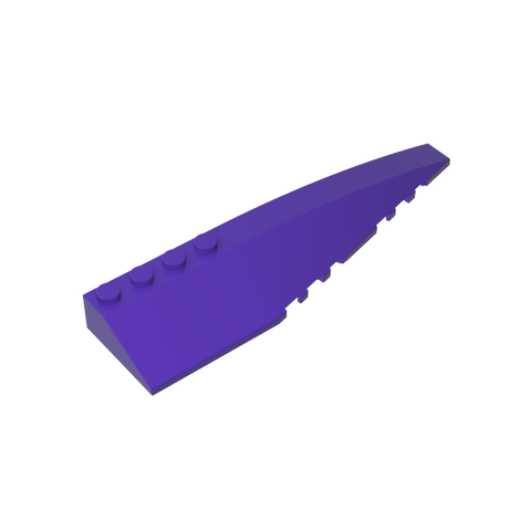 Gobricks,Wedge Curved 12 x 3 Right,42060