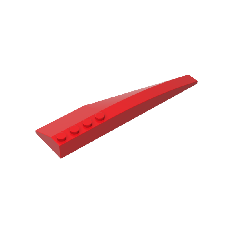 Gobricks,Wedge Curved 12 x 3 Left,42061