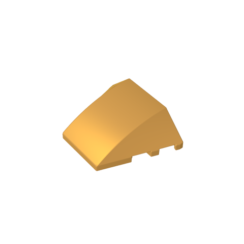 Gobricks,Wedge Curved 4 x 3 No Studs [Plain],64225,67121