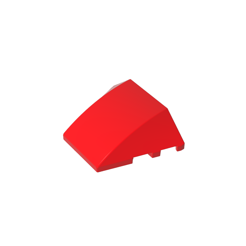 Gobricks,Wedge Curved 4 x 3 No Studs [Plain],64225,67121