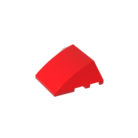 Gobricks,Wedge Curved 4 x 3 No Studs [Plain],64225,67121
