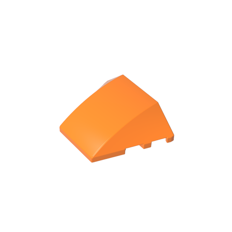 Gobricks,Wedge Curved 4 x 3 No Studs [Plain],64225,67121