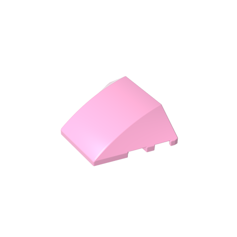 Gobricks,Wedge Curved 4 x 3 No Studs [Plain],64225,67121