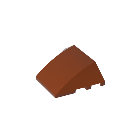 Gobricks,Wedge Curved 4 x 3 No Studs [Plain],64225,67121