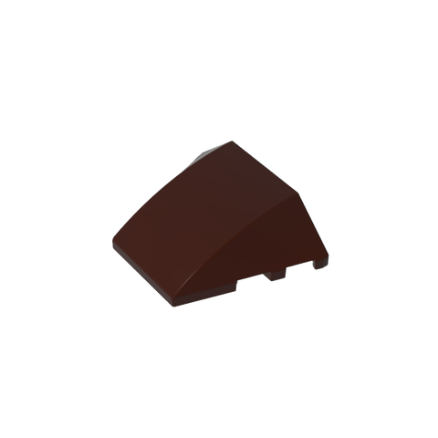 Gobricks,Wedge Curved 4 x 3 No Studs [Plain],64225,67121