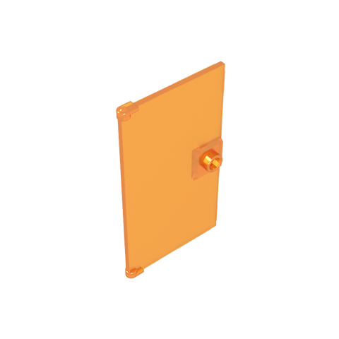 Gobricks,Door 1 x 4 x 6 Smooth with Square Handle Plinth,60616a,60616,60616b,35290,35291
