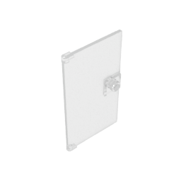 Door 1 x 4 x 6 Smooth with Square Handle Plinth ,60616